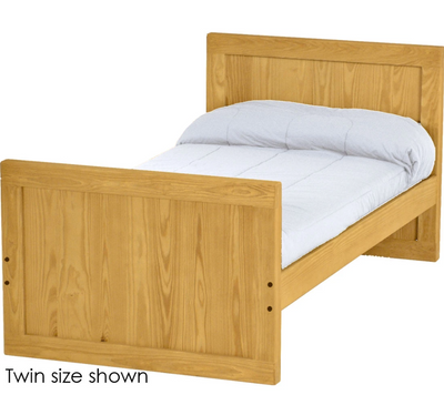Panel Bed, Queen, 37" Headboard and 29" Footboard, By Crate Designs. 4579 - Devos Furniture Inc.