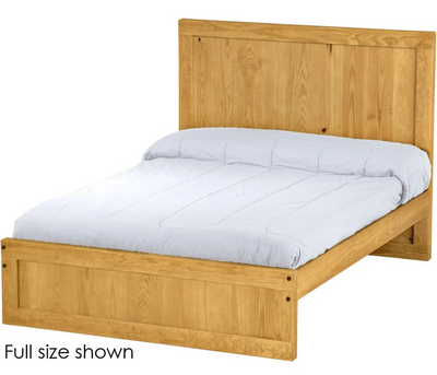 Panel Bed, Queen, 48" Headboard and 16" Footboard, By Crate Designs. 4586 - Devos Furniture Inc.