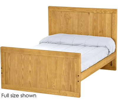 Panel Bed, Queen, 48" Headboard and 29" Footboard, By Crate Designs. 4589 - Devos Furniture Inc.