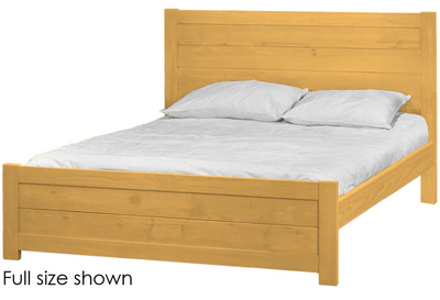 WildRoots Bed, Full, 43" Headboard and 19" Footboard, By Crate Designs. 44899 - Devos Furniture Inc.