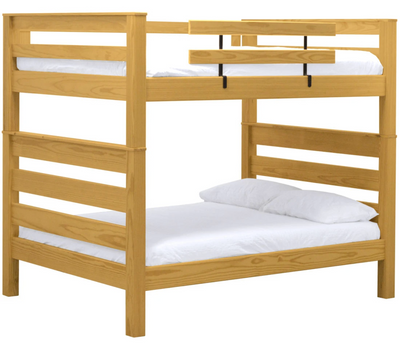TimberFrame Bunk Bed, Queen Over Queen, By Crate Designs. 45908 - Devos Furniture Inc.