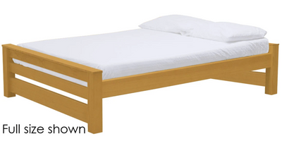 TimberFrame Low Profile Bed, Queen, By Crate Designs. 45988 - Devos Furniture Inc.