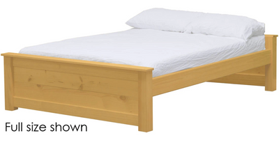 HarvestRoots Bed, King, 19" Headboard and Footboard, By Crate Designs. 46599 - Devos Furniture Inc.