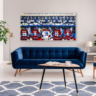 HANG UP YOUR JERSEYS By Canvas Candy CV-1039 - Devos Furniture Inc.
