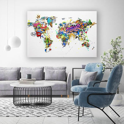 BEAUTIFUL WORLD By Canvas Candy CV-1833 - Devos Furniture Inc.