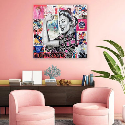 FU CANCER By Canvas Candy CV-1845 - Devos Furniture Inc.