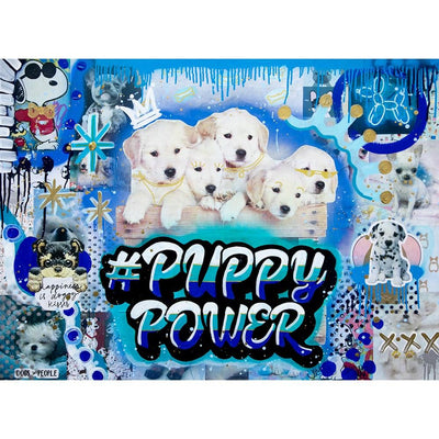 PUPPY POWER By Canvas Candy CV-1976 - Devos Furniture Inc.