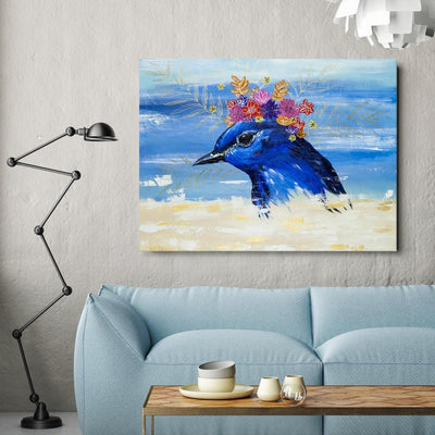 BLUE BIRD By Canvas Candy CV-261 - Devos Furniture Inc.