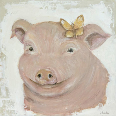 PENELOPE PIG By Canvas Candy CV-412 - Devos Furniture Inc.