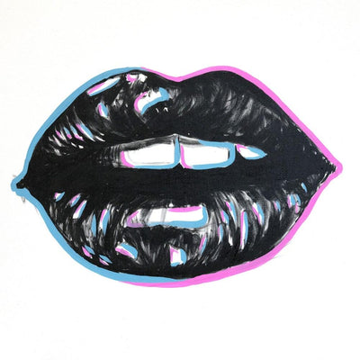LIPS IN 3D By Canvas Candy CV-839 - Devos Furniture Inc.