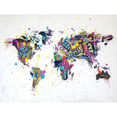 THE WRITINGS ON THE WORLD By Canvas Candy CV-952 - Devos Furniture Inc.