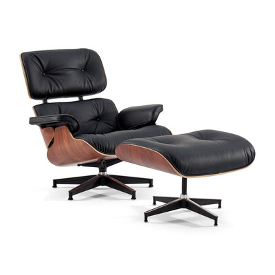 The Fe. Lounge Chair + Ottoman - Devos Furniture Inc.