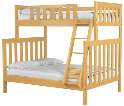 Brant Bunk Bed. Twin Over Full - QUICK SHIP by Crate Designs - Devos Furniture Inc.