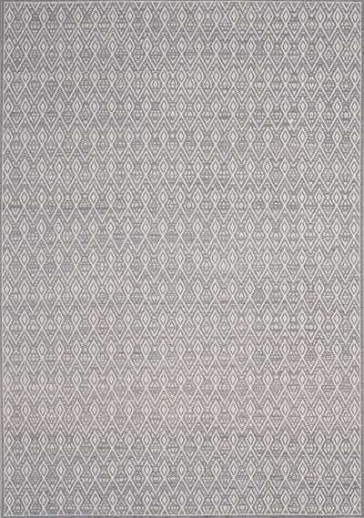 Vista Grey Cream Tribal Indoor/Outdoor Rug by Kalora Interiors - Devos Furniture Inc.