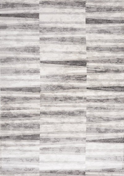 Chorus Grey White Striped Rug by Kalora Interiors - Devos Furniture Inc.